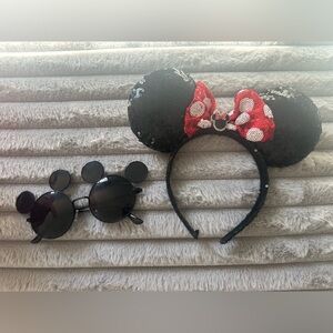 Disney Ears- Minnie and Mickey Sunglasses